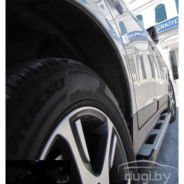 Защита порогов (площадка) для XC90